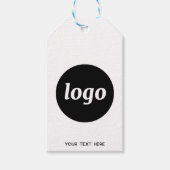 Logo met Tekst Zakelijk Product Prijs Label Label Cadeaulabel (Voorkant)