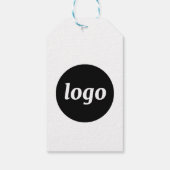 Logo met Tekst Zakelijk Product Prijs Label Label Cadeaulabel (Achterkant)