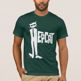 Logo met vaste kat t-shirt