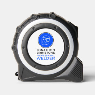 Logo, metaalbewerker, Welder Rolmaat