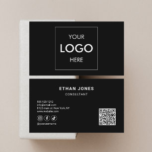 Logo minimaliste Carte de visite professionnel
