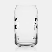 Logo minimaliste et commerce de texte (Gauche)