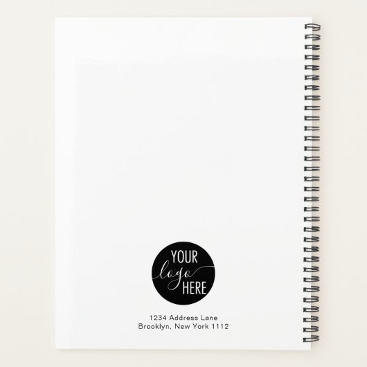 Logo Minimaliste Professionnel (Dos)