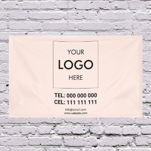 Logo minimalistische moderne zakelijke banner