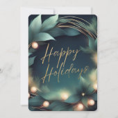 Logo moderne Carte de vacances d'entreprise (Devant)