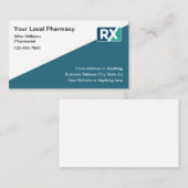 Logo moderne Cartes de visite de pharmacie (Devant / Derrière)