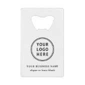 Logo moderne et code QR promu (Devant)