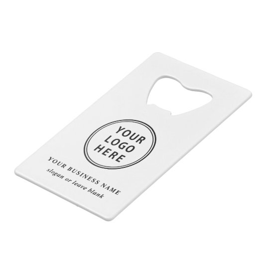 Logo moderne et code QR promu (Devant Angle)