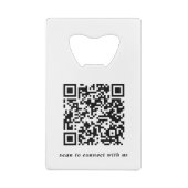 Logo moderne et code QR promu (Dos)