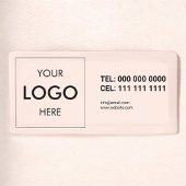 Logo moderne professionele banner