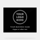Logo moderne promotionnel Noir (Recto)