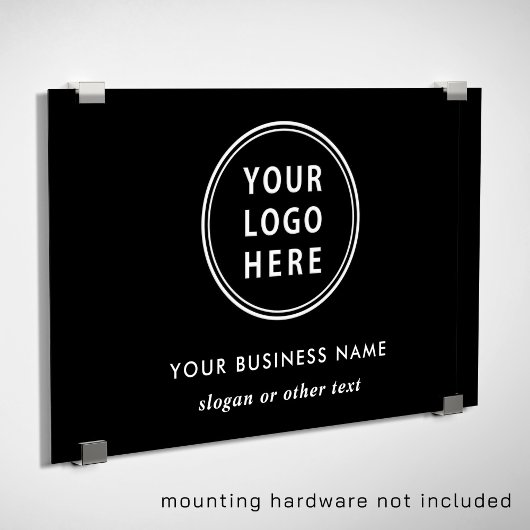 Logo moderne promotionnel Noir