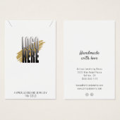 Logo moderne Social Media Collier Cartes d'afficha (Devant & derrière)