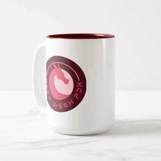 Logo Mok - Geek Week PDX (Voorkant links)