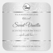 Logo Monogramme Étiquette de produit Parties scint (Devant)