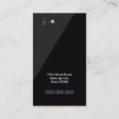 logo monogramme initiales carte de visite smartpho (Dos)
