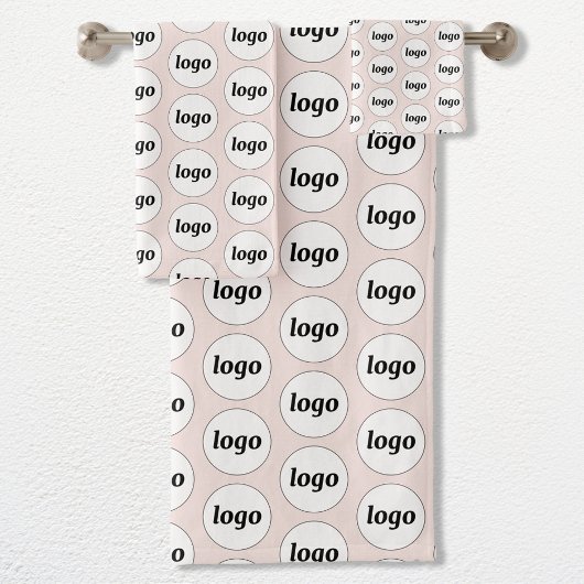 Logo Motif Marque commerciale Blush Pink