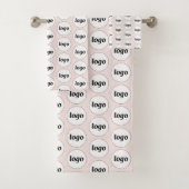 Logo Motif Marque commerciale Blush Pink (En situation)