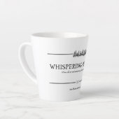 Logo Mug de Pins de Whispering (Angle gauche)