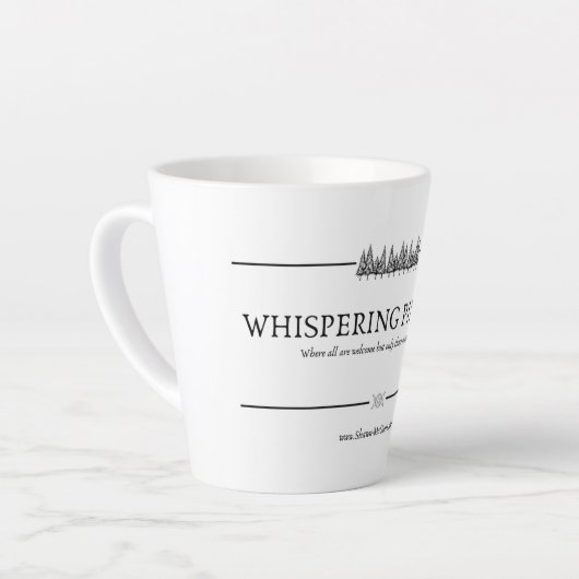 Logo Mug de Pins de Whispering (Angle gauche)