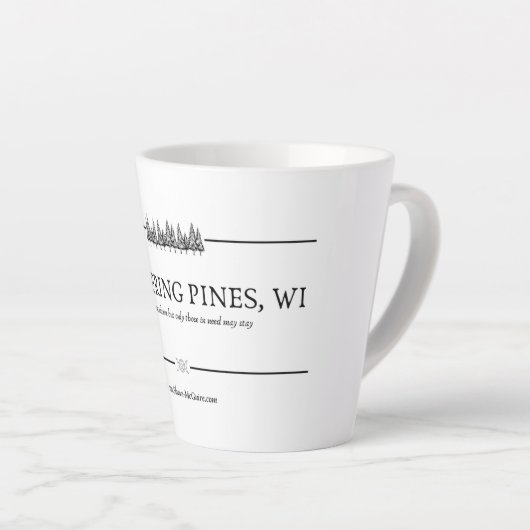 Logo Mug de Pins de Whispering (Angle droit)