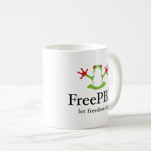 Logo Mug FreePBX (classique) (Devant droit)