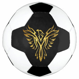 Logo Mythique de Levée d'Oiseaux Phoenix (Faux Gol