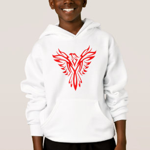 Logo Mythique Phoenix Bird Rising (Rouge)