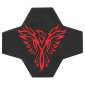Logo Mythique Phoenix Bird Rising (Rouge) (Plat)