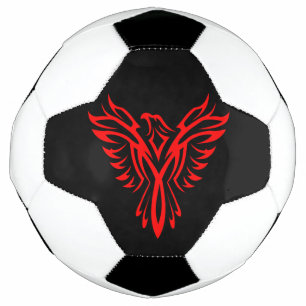Logo Mythique Phoenix Bird Rising (Rouge)