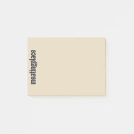 Logo na het eten post-it® notes