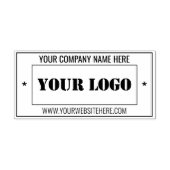 Logo Naam Info Professioneel Rubber Stempel Voorbe (Afrduk)