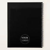 Logo Naam Monogram Modern Business 2025 Planner (Achterkant)