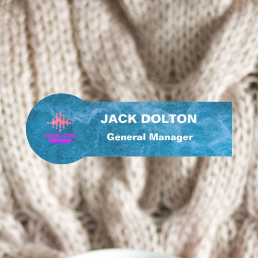 Logo Naam Tag voor Bedrijfspersoneel