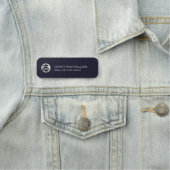 Logo Naam Titel  makelaar Naam Tag (In situ)