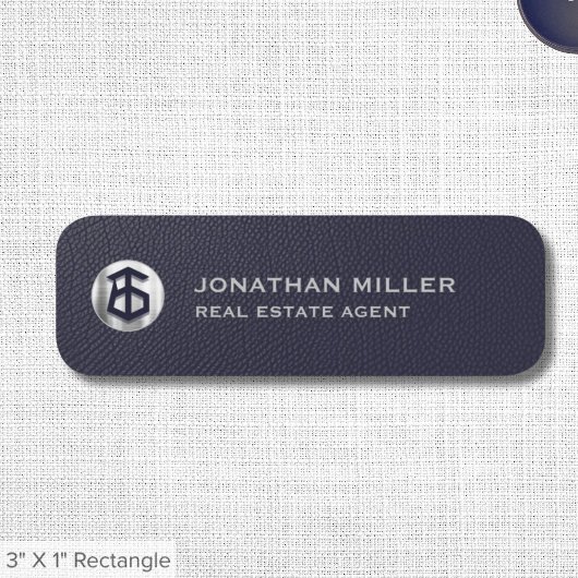 Logo Naam Titel makelaar Naam Tag