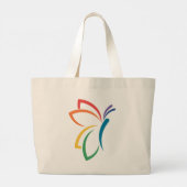 Logo NEDA & Sac fourre-tout papillon (Dos)