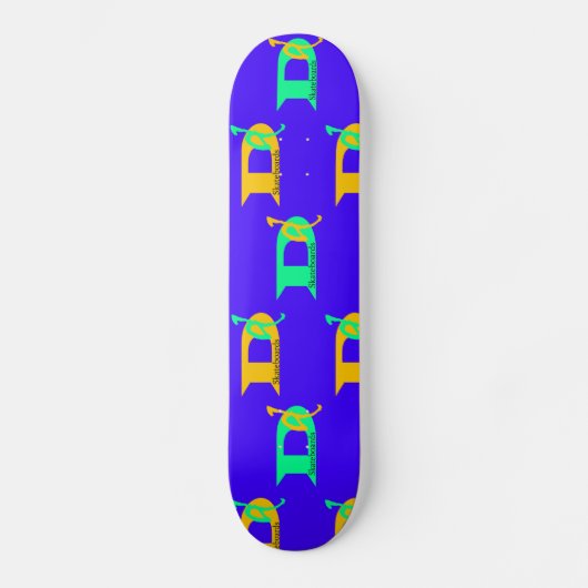 Logo Neon Dd Marque Skateboard (Recto)