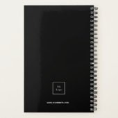 Logo noir blanc monogramme initiales business 2026 (Dos)