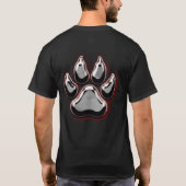 Logo Obsidian Chimera Paw T-shirt (Dos)