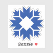 Logo of Bloomington, Indiana, USA Sticker (Vel)