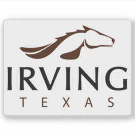 Logo of Irving, Texas, USA Sticker