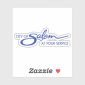 Logo of Salem, Oregon, USA Sticker (Vel)