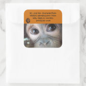 Logo officiel du étiquette de adresse d'Orangoutan (Sac)