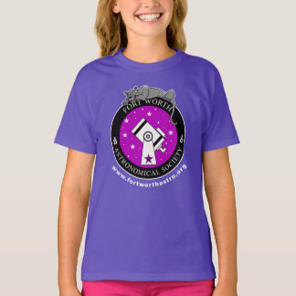 Logo officiel FWAS Girls Purple T-Shirt