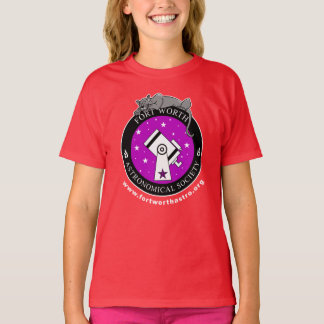 Logo officiel FWAS Girls T-shirt rouge