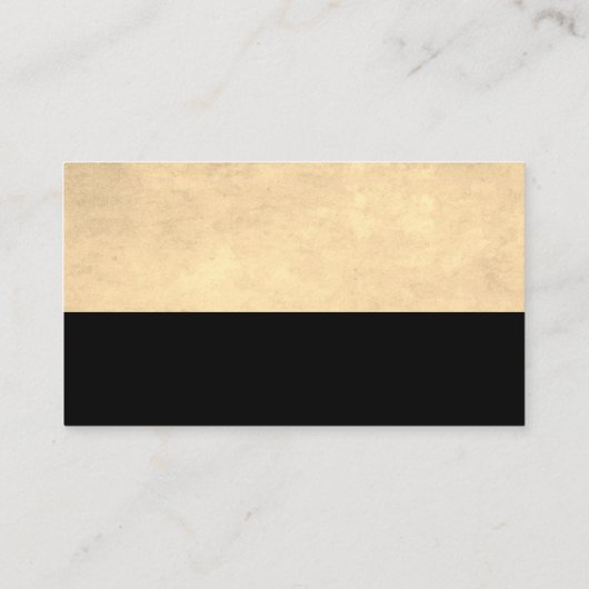 Logo onroerend goed | Marmer Visitekaartje (Achterkant)