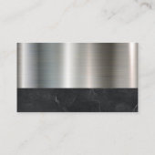 Logo onroerend goed | Marmer Visitekaartje (Achterkant)