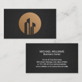 Logo onroerend goed visitekaartje (Voorkant / Achterkant)