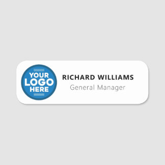 Logo op maat Werknemer Magnetisch of Veiligheids S Naamplaatje